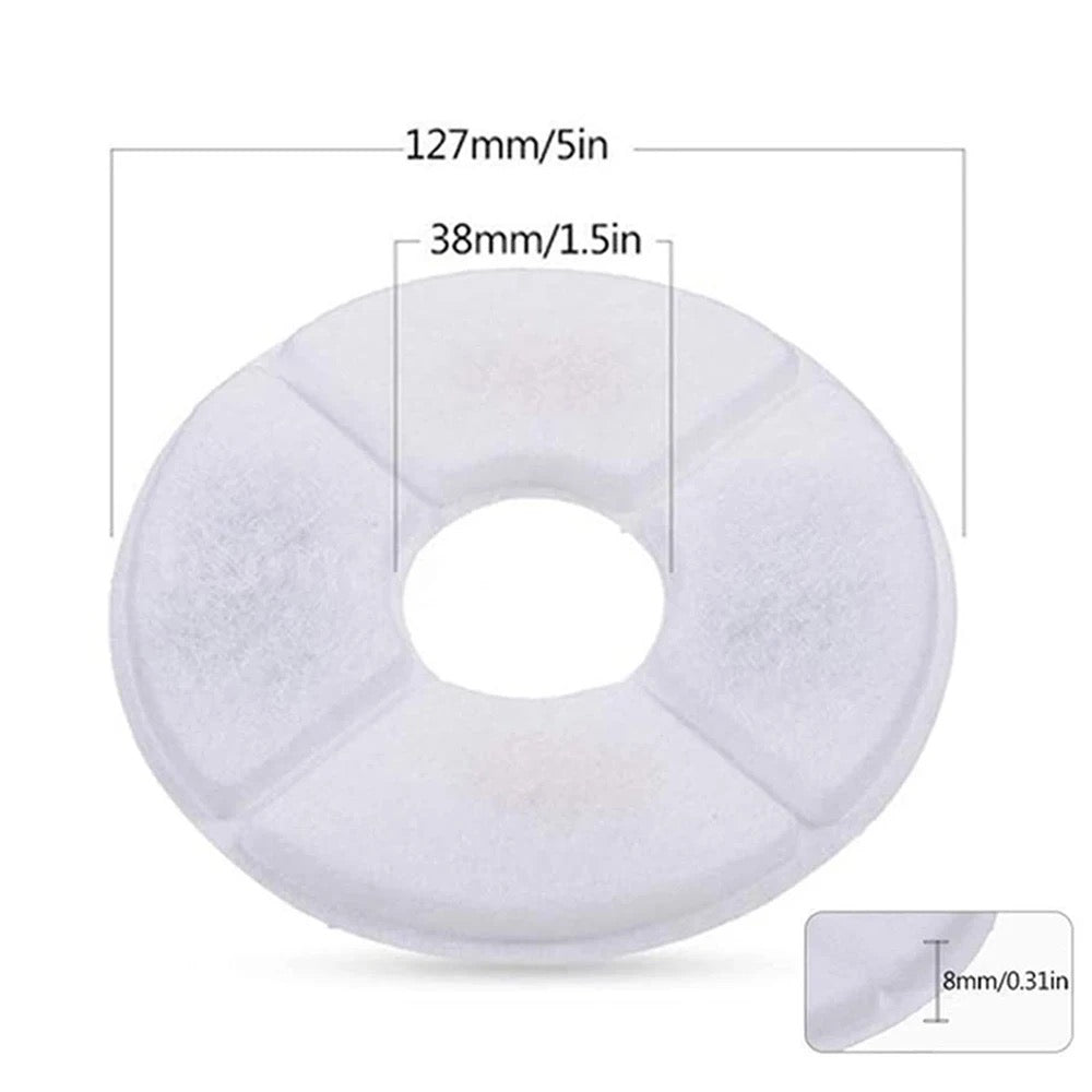 PC18FILTRO——(📦117PCS) Repuesto filtro para Fuente redonda